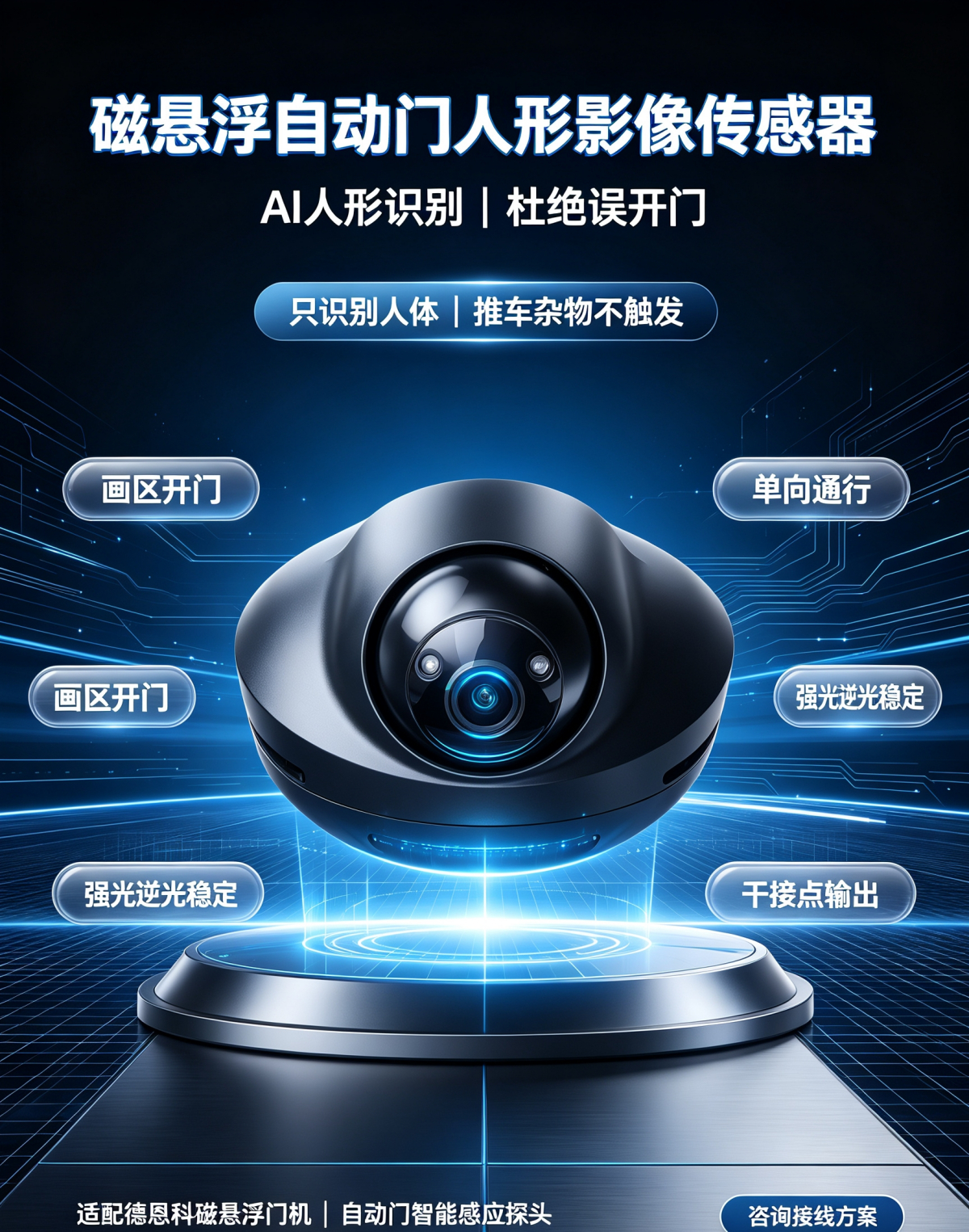 磁悬浮自动门控制器实拍 4
