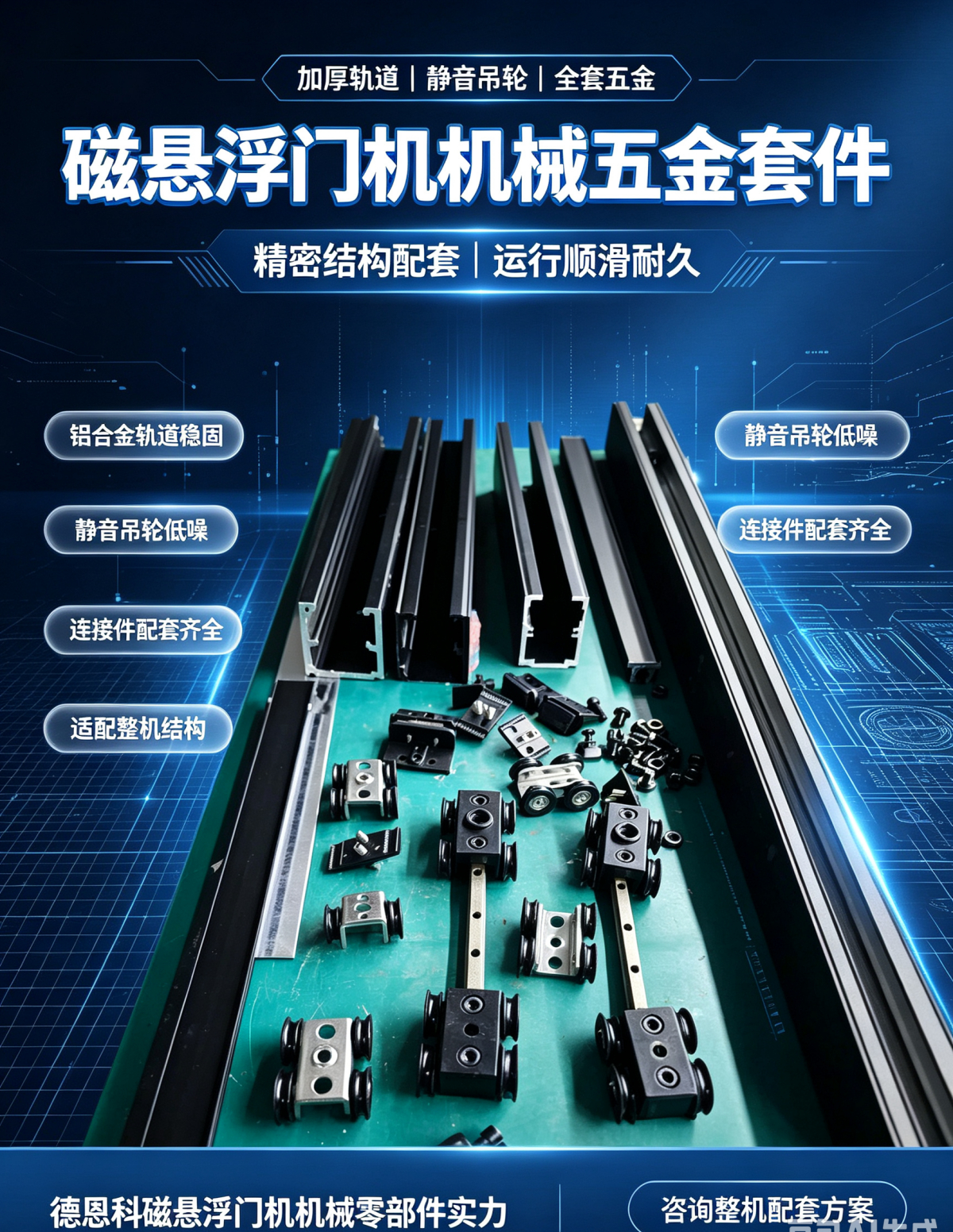 磁悬浮自动门电机绕组实拍 4